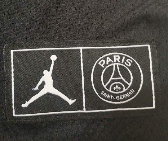 Michael Jordan X Paris Saint-Germain   23  Black Basketball Jersey